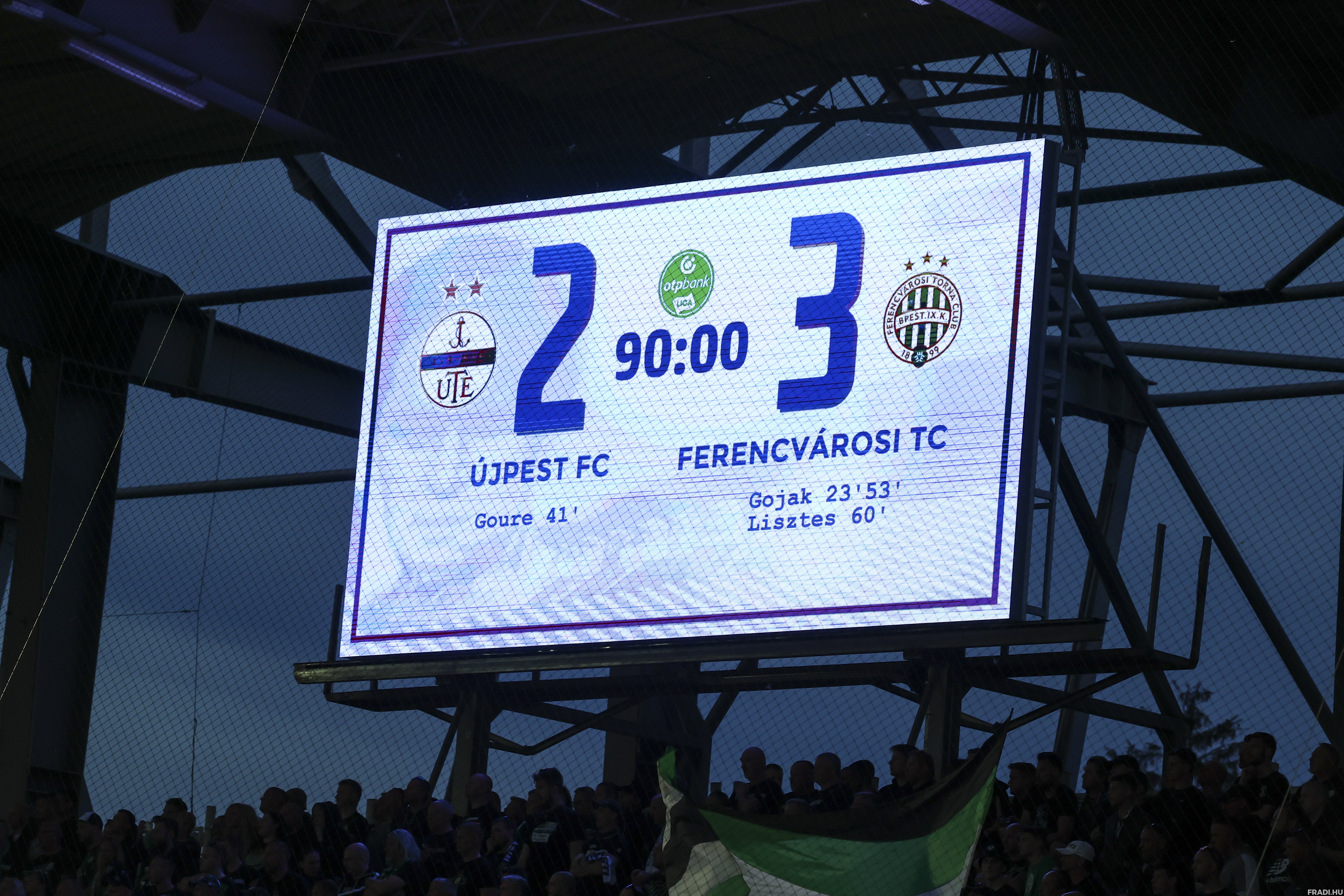 Újpest FC - Ferencvárosi TC 2 : 1, 2014.09.21. (képek, adatok